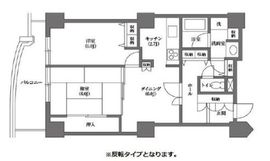 文京グリーンコートビュータワー本駒込 A1202 間取り図