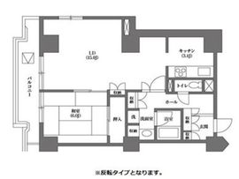 文京グリーンコートビュータワー本駒込 B1601 間取り図