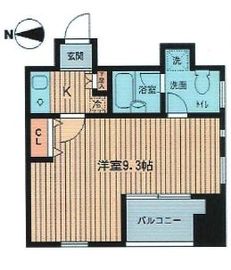 エルヴァージュ神田神保町 907 間取り図