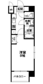 ブリリアント三田慶大前 6階 間取り図