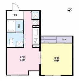 ブリックプレイス 101 間取り図