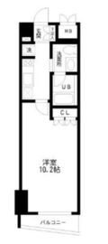 レジディア幡ヶ谷 303 間取り図