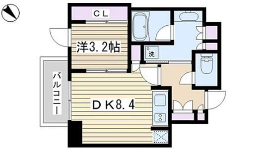 La Douceur巣鴨 (ラドゥセール巣鴨) 607 間取り図