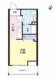 ブリックプレイス 203 間取り図