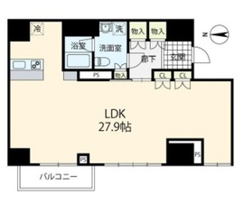 パリオ・アクティフ 3階 間取り図