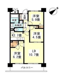 アーマックス大井町 1204 間取り図