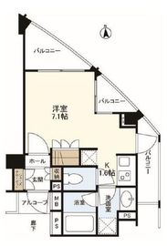 クオリア目黒大橋イースト 4階 間取り図