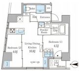 パークルール神田司町ロンド 1001 間取り図