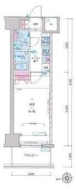 ジェノヴィア新宿グリーンヴェール 9階 間取り図