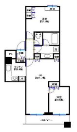 エアライズタワー 10階 間取り図