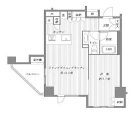 レグノ・ラフィネ南青山 10階 間取り図