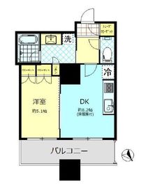 ザ・パークハウス西新宿タワー60 27階 間取り図