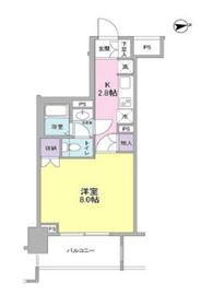 レキシントン・スクエア新宿御苑 303 間取り図