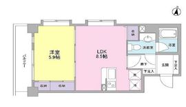 ボヌール都立大学壱番館 301 間取り図