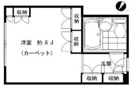 赤坂レジデンシャルホテル 4階 間取り図