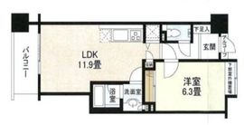 アクシアフォレスタ麻布 4階 間取り図