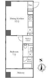 KDXレジデンス西麻布 304 間取り図