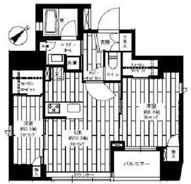 ステージファースト蔵前アジールコート 12階 間取り図