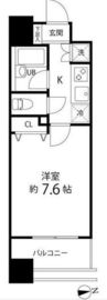 スペーシア秋葉原 1508 間取り図