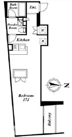 KDXレジデンス下馬 104 間取り図