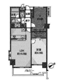 ウィステリアコート代官山 4階 間取り図