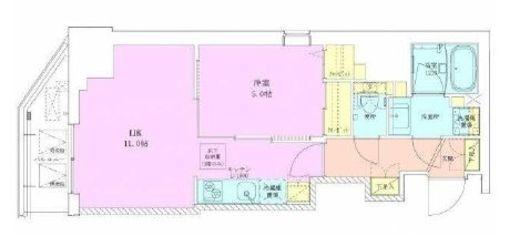 半蔵門レジデンス 701 間取り図