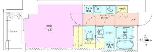 半蔵門レジデンス 503 間取り図