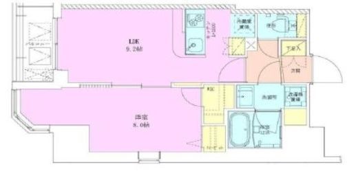 半蔵門レジデンス 304 間取り図