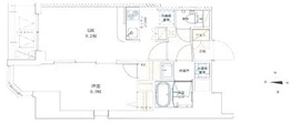 半蔵門レジデンス 504 間取り図