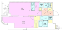 半蔵門レジデンス 1304 間取り図