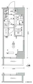 スカイコートヒルズ池田山 701 間取り図