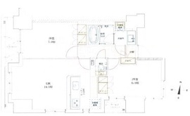 半蔵門レジデンス 1207 間取り図