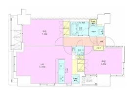 半蔵門レジデンス 1307 間取り図