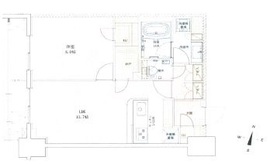 半蔵門レジデンス 1403 間取り図