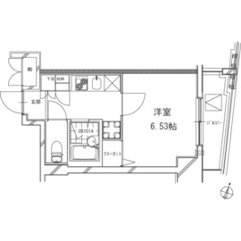 本郷エーワン東大前 603 間取り図