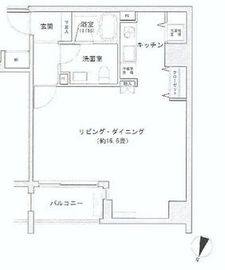 カッシア神田レジデンス 908 間取り図