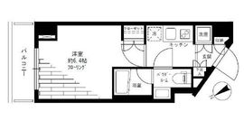 プレミアムキューブ北品川 6階 間取り図