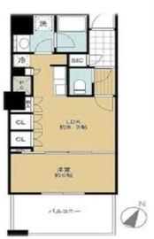 ブリリア有明スカイタワー 12階 間取り図