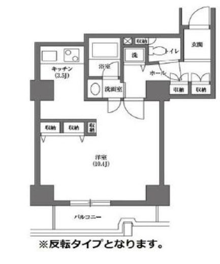 文京グリーンコートビュータワー本駒込 A1005 間取り図