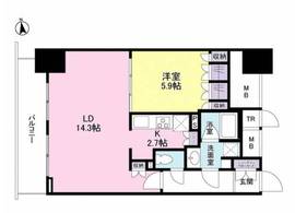 スタイリオ品川中延 1213 間取り図