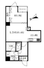 イトーピア池袋メトロポリタン 4階 間取り図