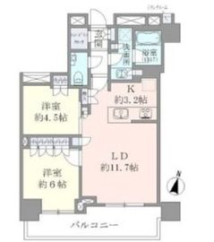 アルファグランデ千桜タワー 11階 間取り図