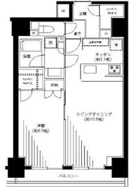 ブレシア銀座イースト 11階 間取り図