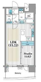 グランド・ガーラ銀座 7階 間取り図