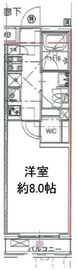 エルスタンザ西小山 101 間取り図