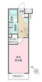 エルスタンザ西小山 304 間取り図