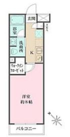 ベルフェリーク西小山 308 間取り図
