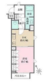 エルスタンザ西小山 309 間取り図