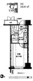 MFPRコート木場公園 1316 間取り図