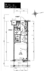 ハーモニーレジデンス新宿御苑 THE WEST 2階 間取り図